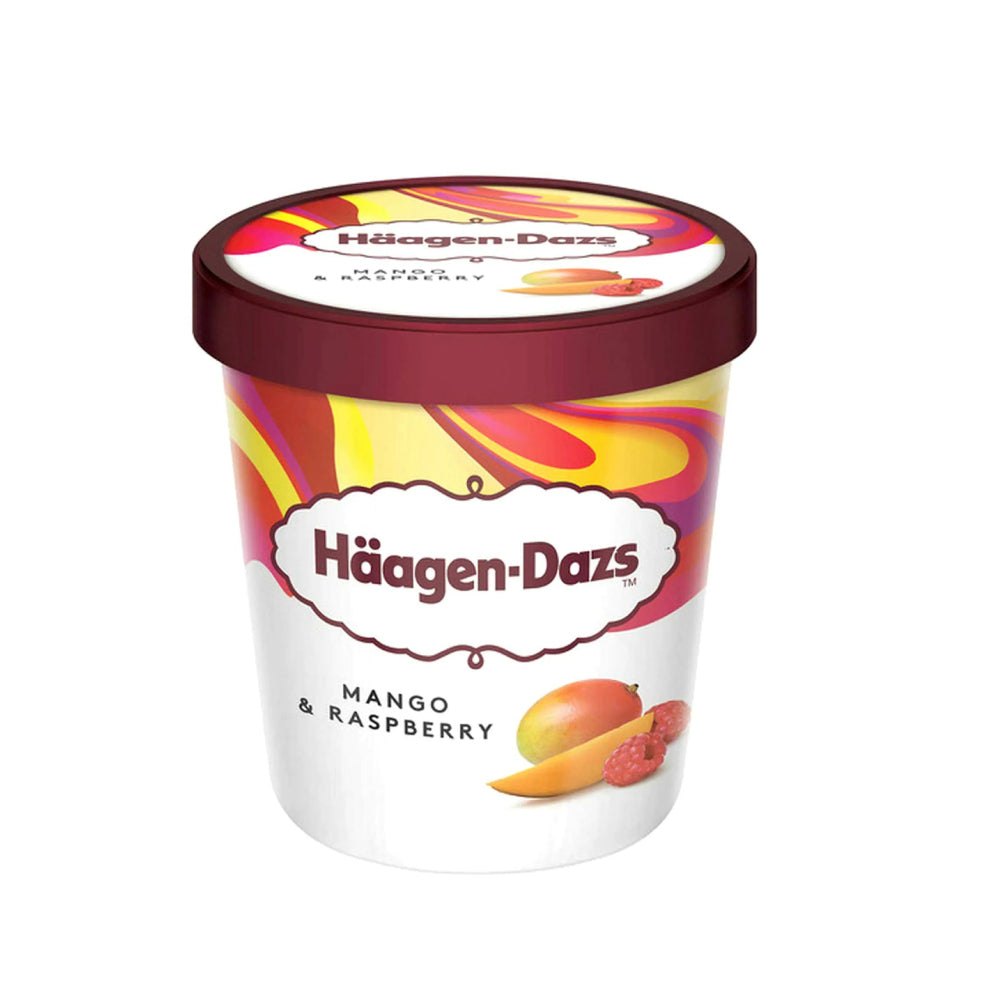 Haagen Dazs Mango Raspberry Ice Cream 460ml