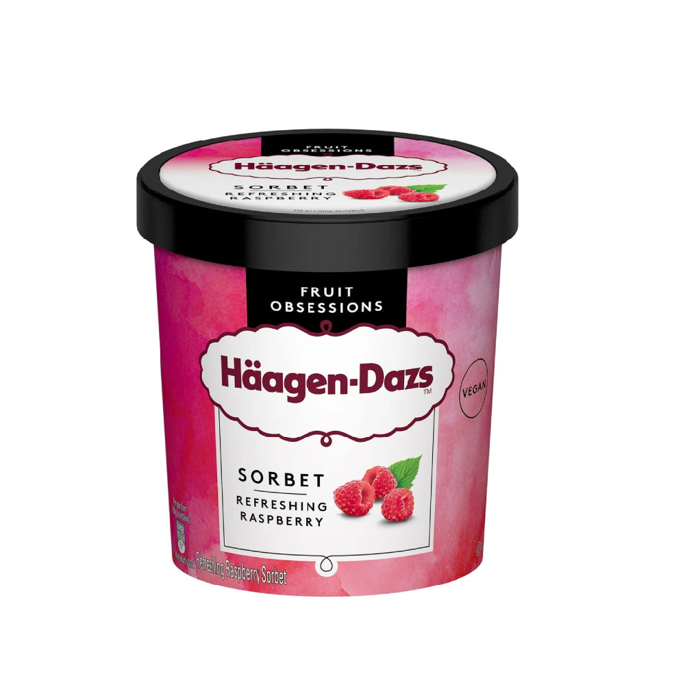 Haagen Dazs Raspberry Sorbet 460Ml