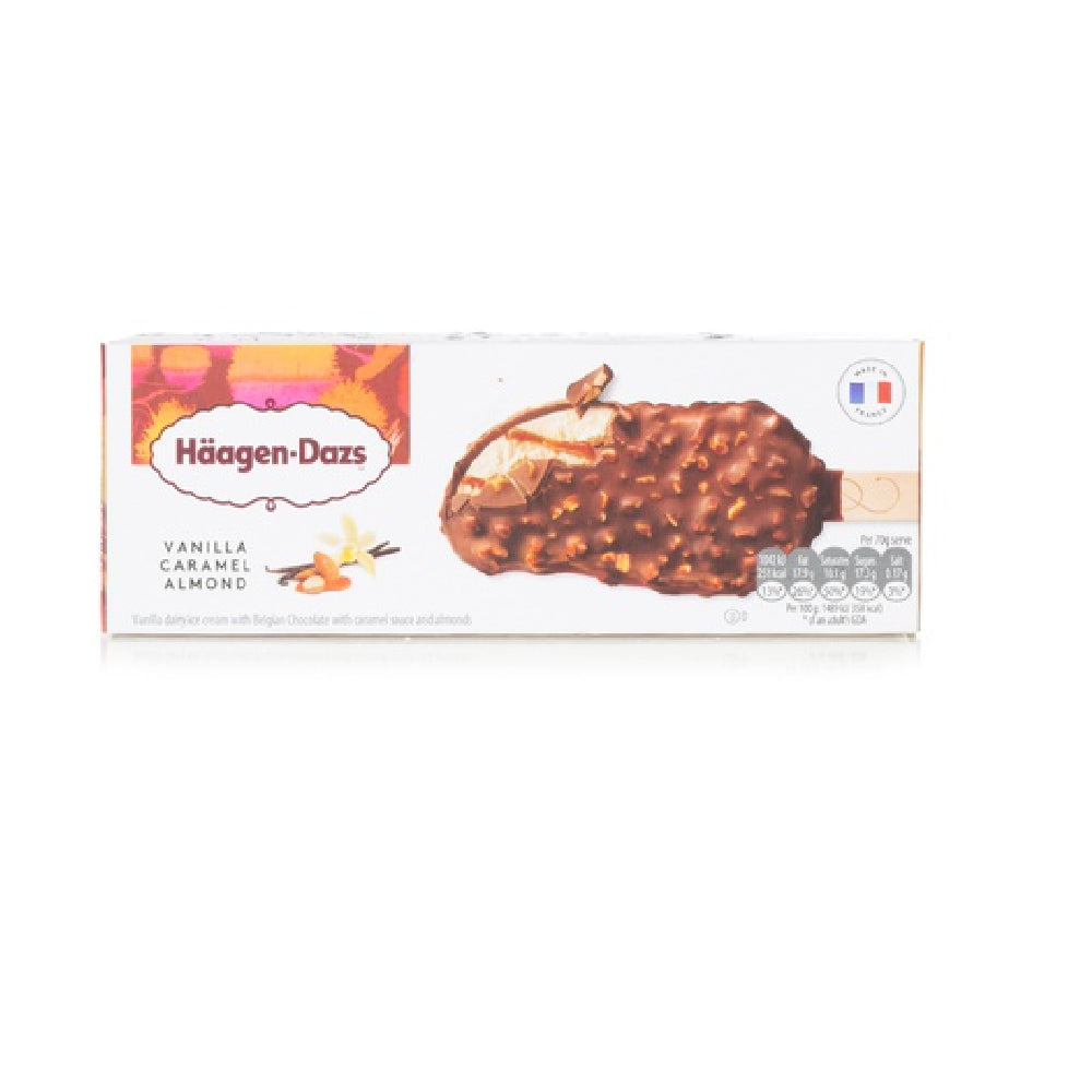 Haagen Dazs Bar Vanilla Caramel Almond 70ml