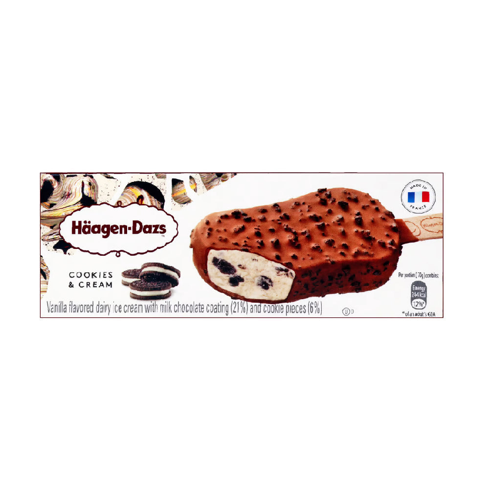 Haagen Dazs Bar Cookies & Cream 70ml