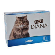 Eco Diana Cat Food Pouch Fish in Gravy 12X100gm