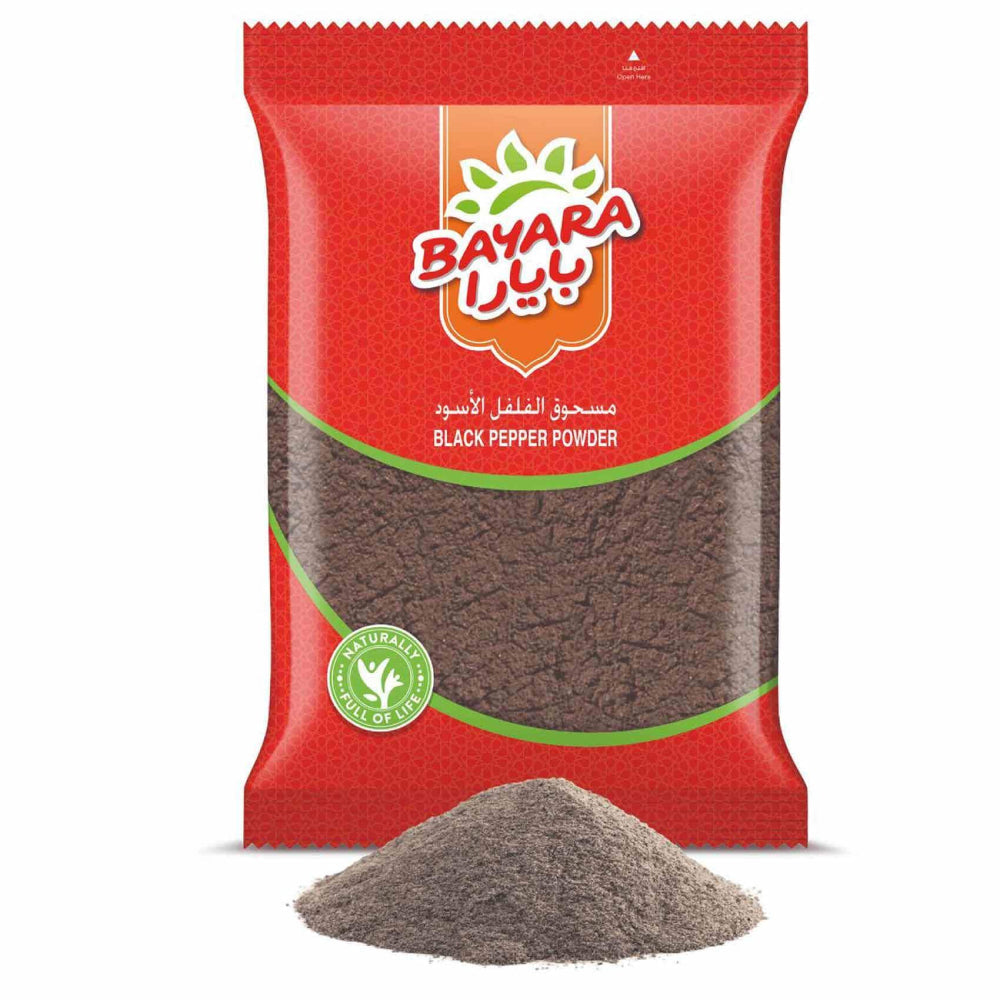 Buy Bayara Black Pepper Powder 200G - Shop On The Fresh Market UAE