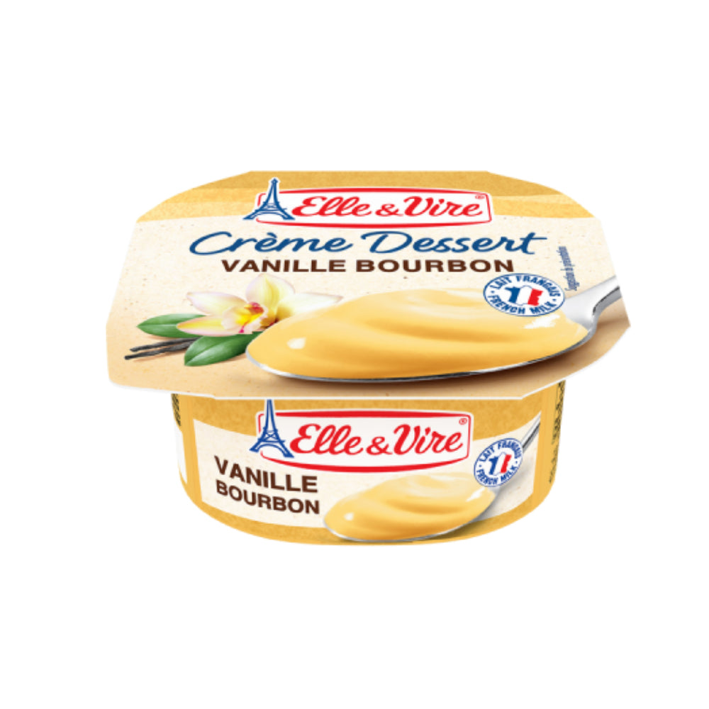 Elle & Vire Creme Dessert Vanila Bourbon 100gm