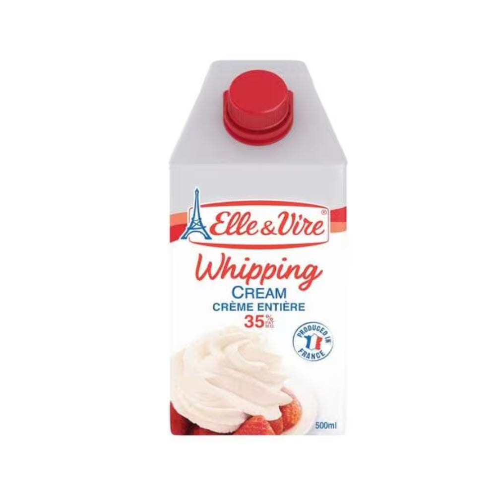 Elle & Vire UHT Cream Whipping 35.1% Fat 50Cl