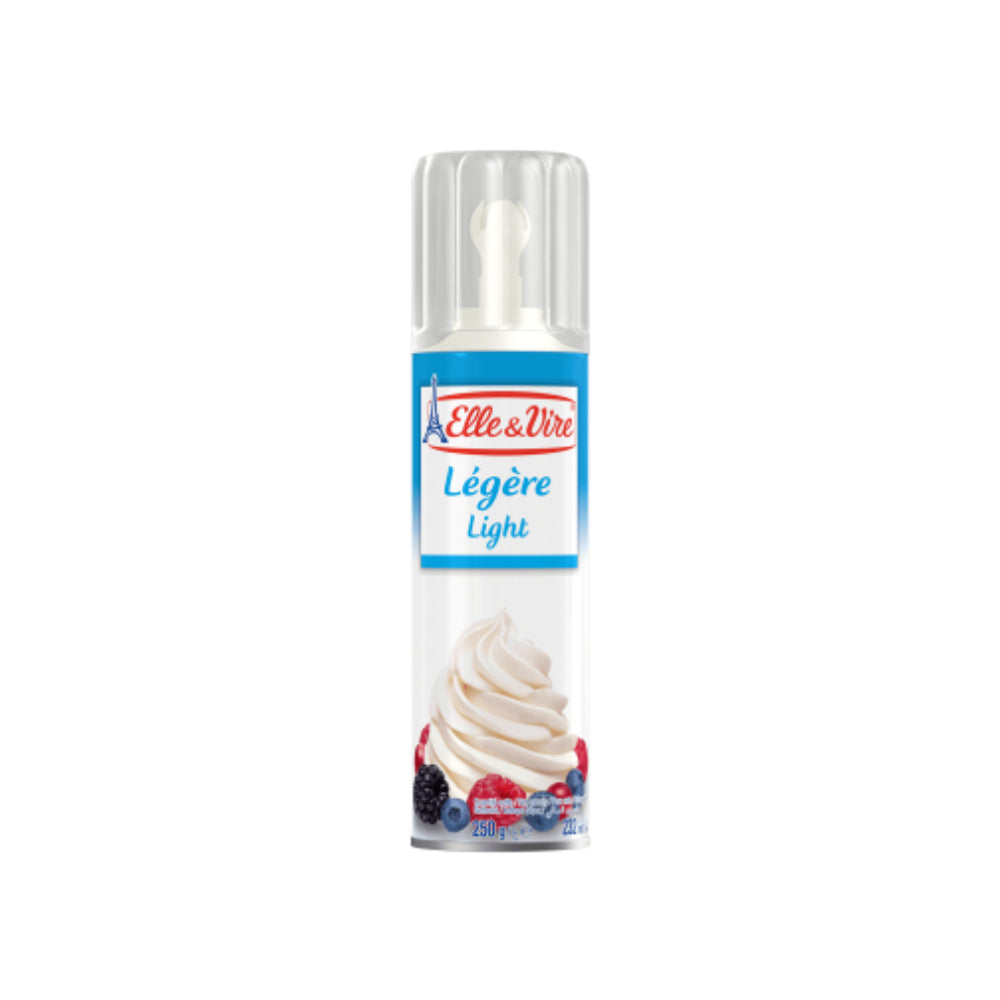 Elle & Vire Spray Cream Light 250gm