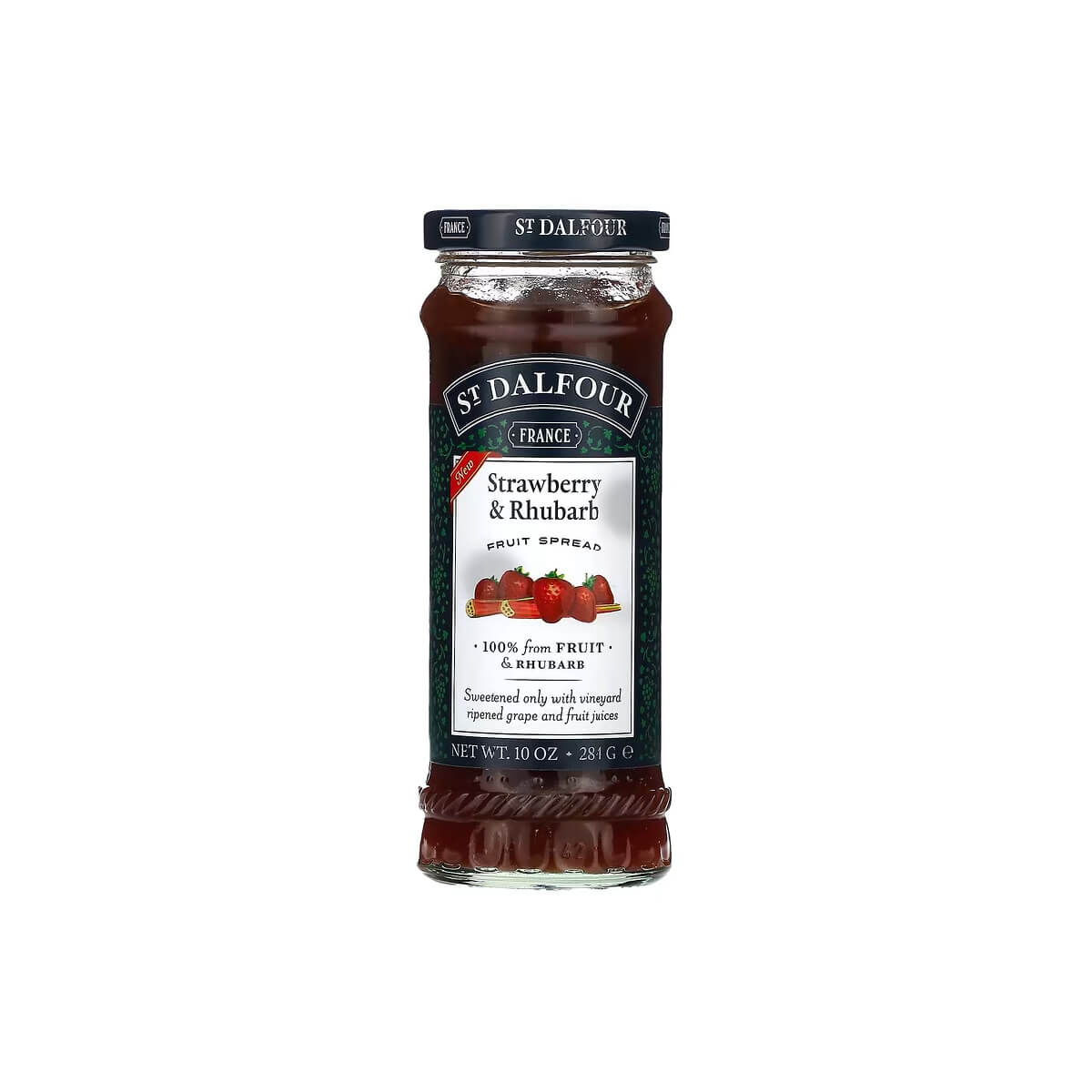 St. Dalfour Strawberry & Rhubarb Fruit Spread 284G