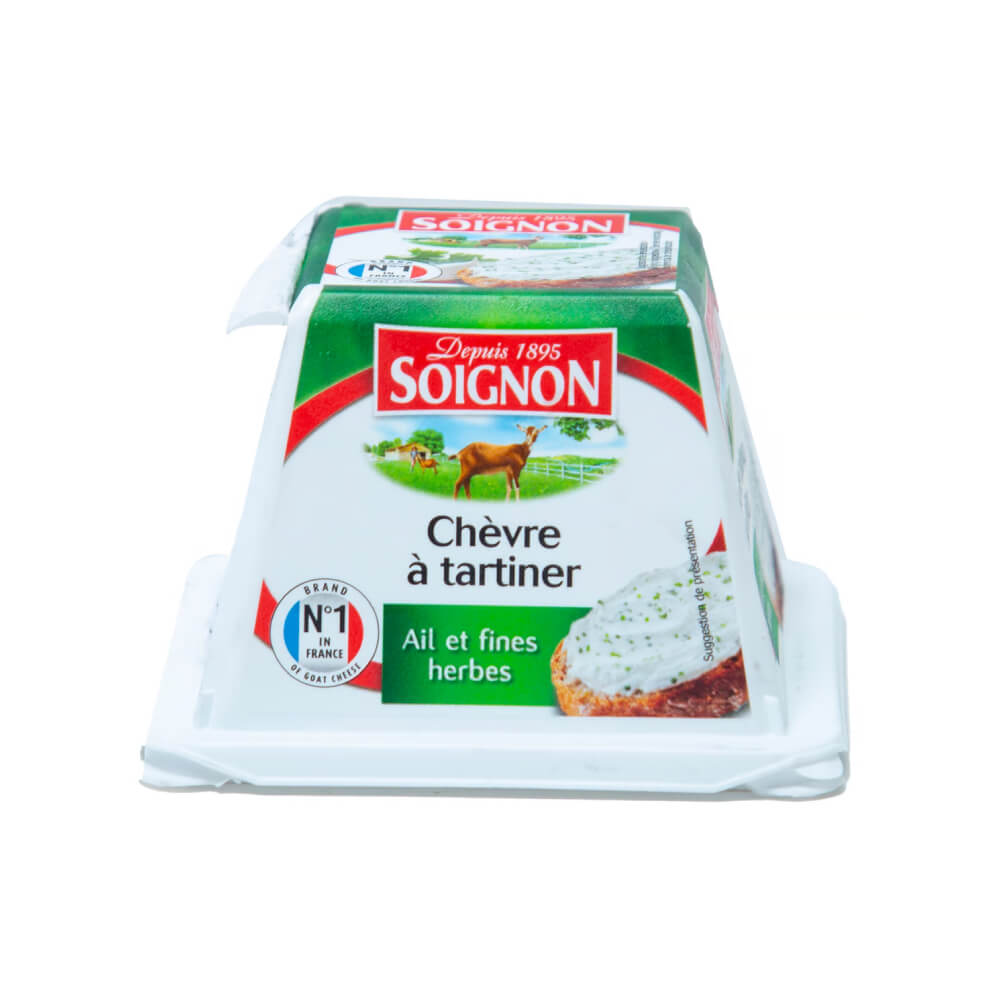 Soignon Garlic & Herbs Goat Cheese Spread 140g