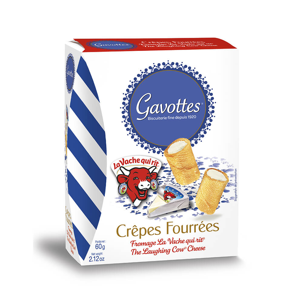 Gavottes Crepe Filled w/ Kiri Cheese 60G