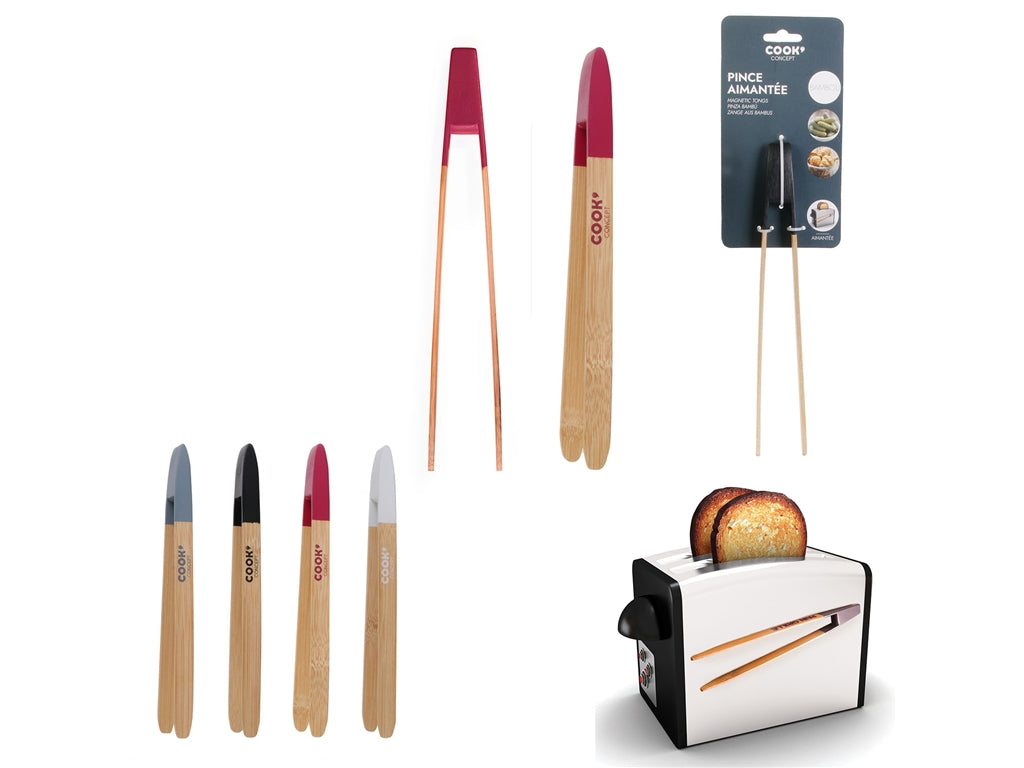 CMP Bamboo Toast Tongs