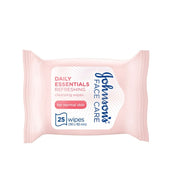 Johnson's Daily Essentials Facial Wipes Normal Skin 25's