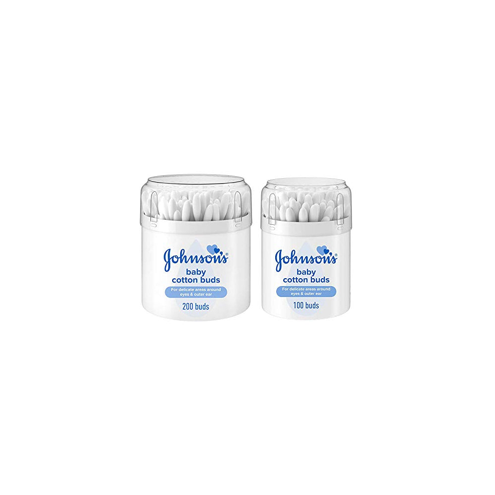 Johnson's Cotton Buds 200's + Buds 100's Free