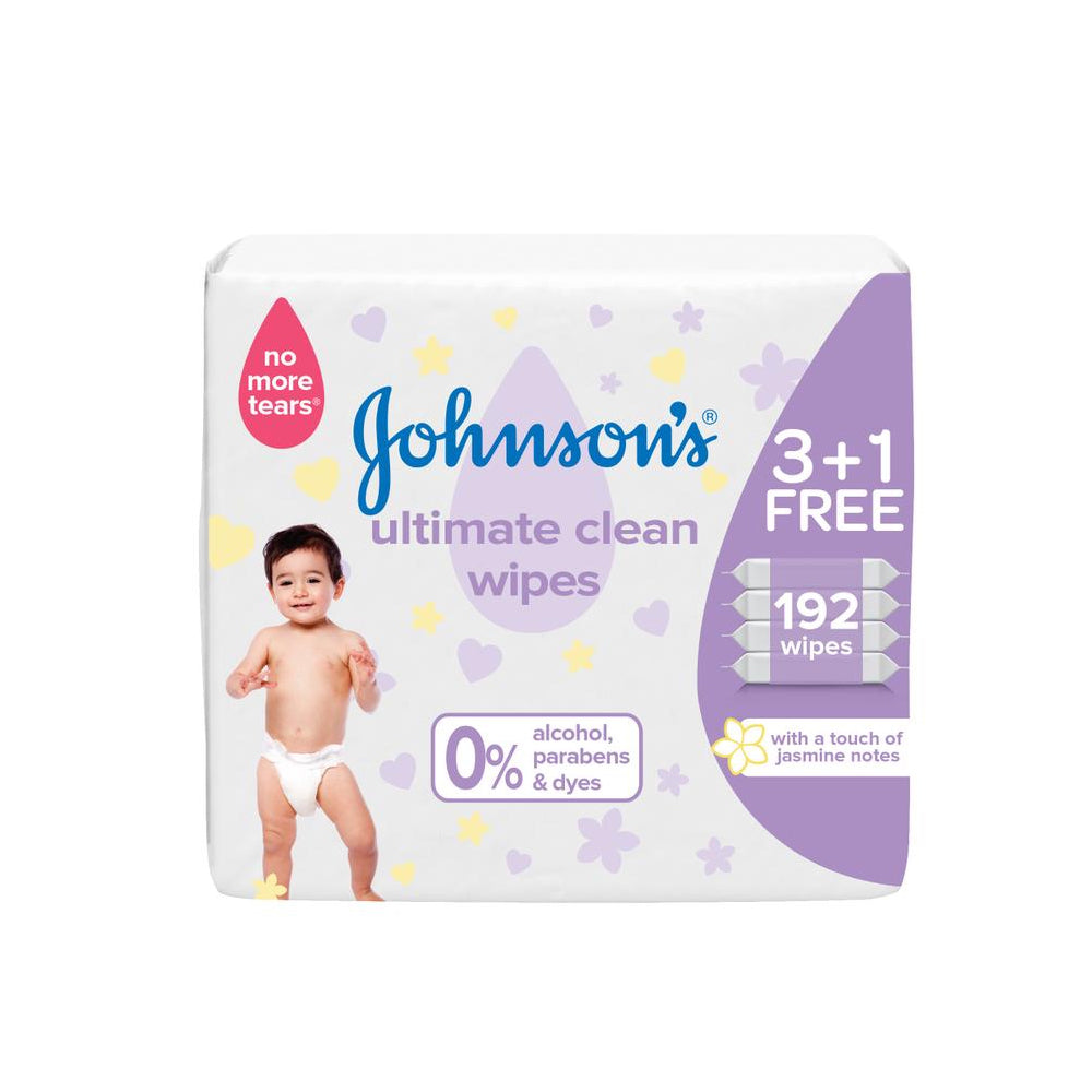 J's Ultra Clean Wipes 48's 3+1 Free