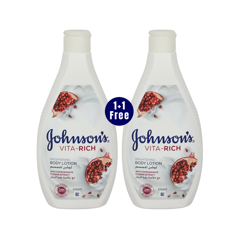 J's Vr Body Lotion Pomegranate 400ml 1+1Free