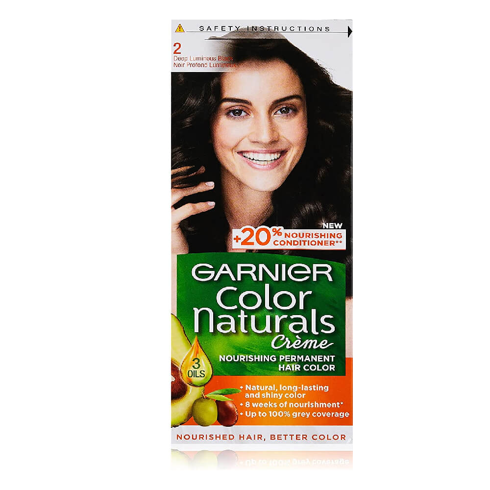 Garnier Color Naturals Hair Color Luminous Black No.2