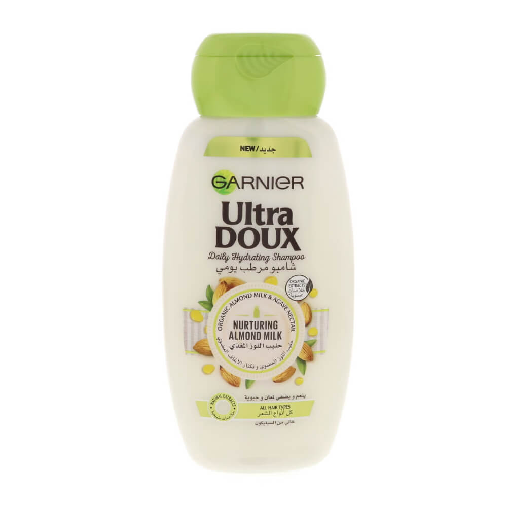 Garnier Ultra Doux Daily Hydrating Shampoo Nurturing Almond Milk 200ml