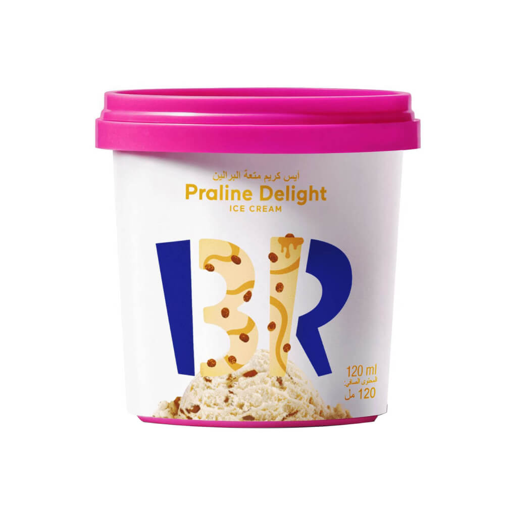 Baskin Robbins Praline Delight Ice Cream 120ml