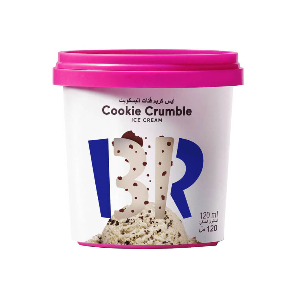 Baskin Robbins Cookie Crumble Ice Cream 120Ml