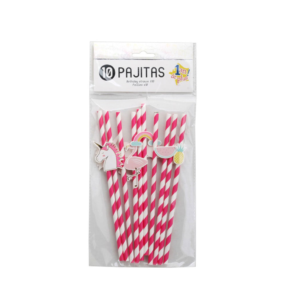 CMP Birthday Straws 10s