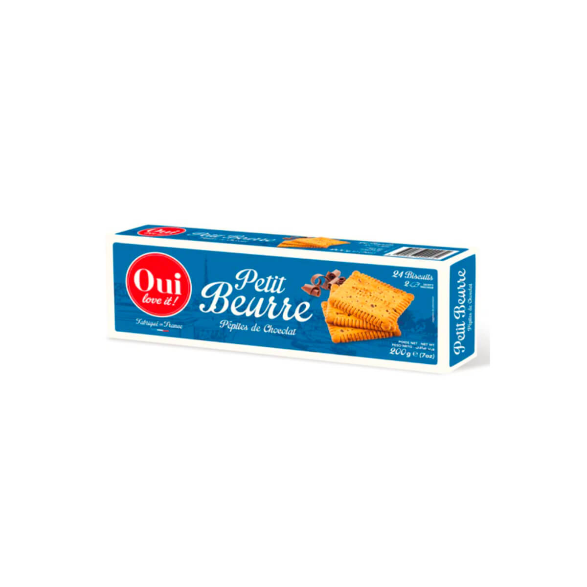 Oui Love It Petit Beurre Pepites Chocolate Biscuit 200g
