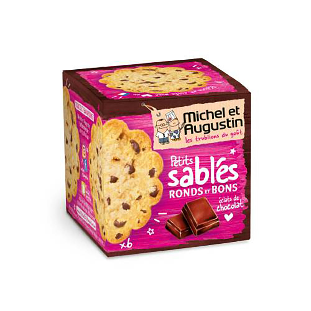 M&A Sweet Shortbread Salted Butter Choco Drops 40g