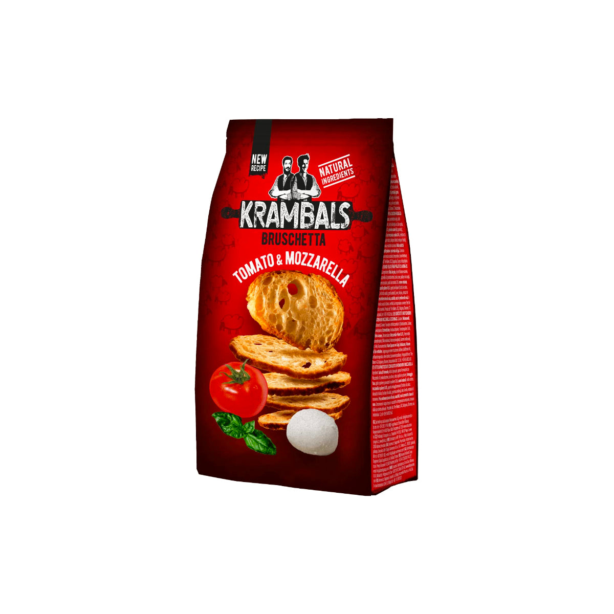 Krambals Bruschetta Tomato & Mozzarella Toasted Bread Slices 70g