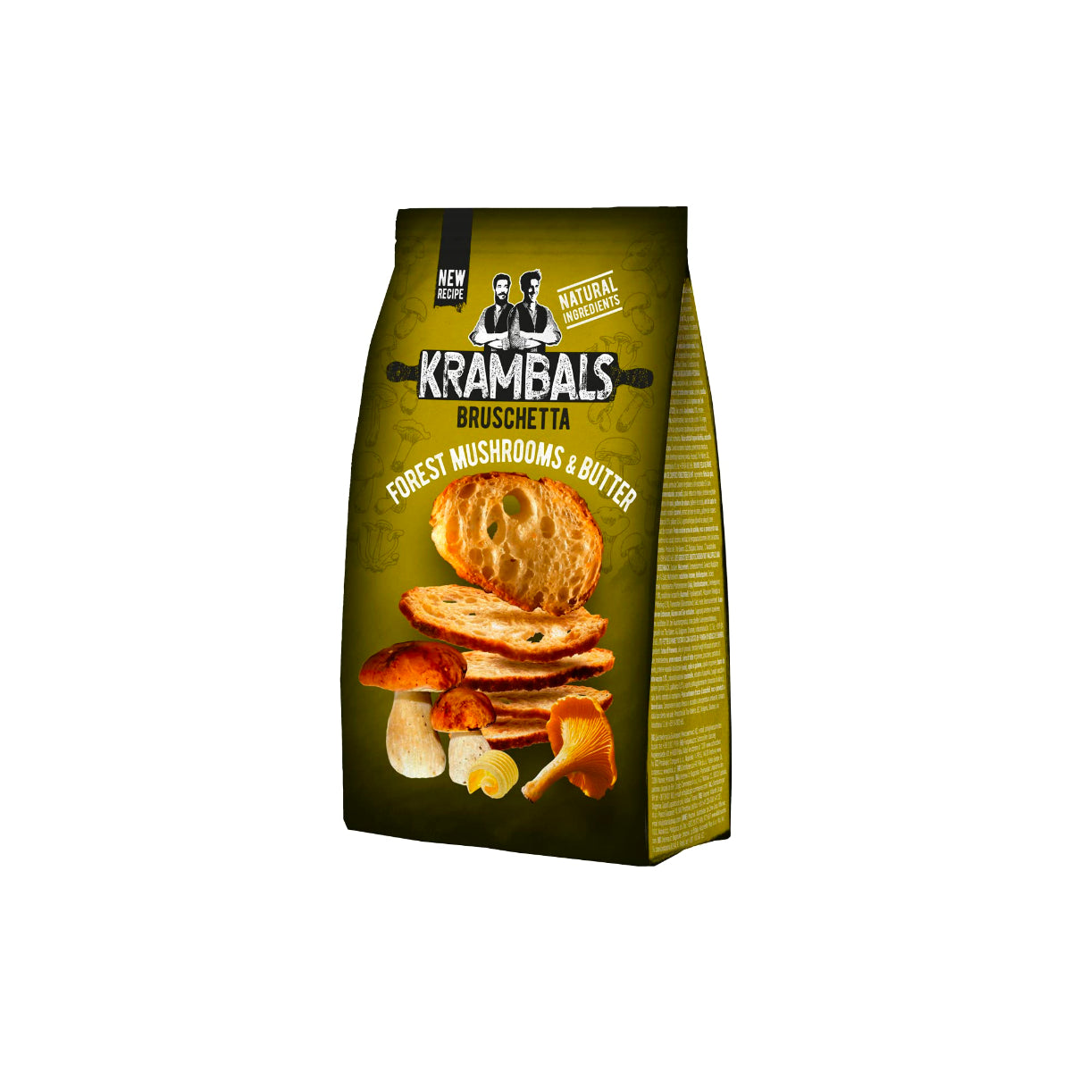Krambals Bruschetta Forest Mushrooms & Butter Toasted Bread Slices 70g