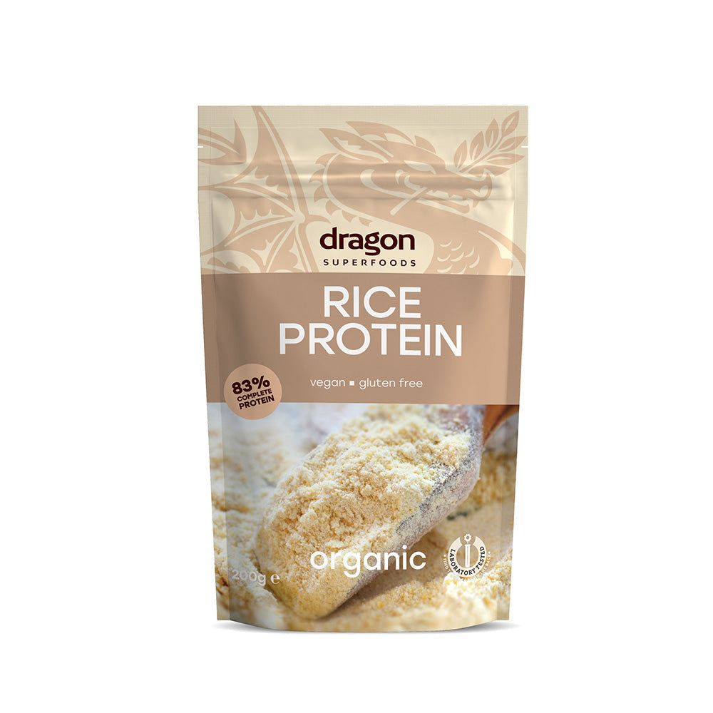 Dragon Superfoods Rice Protein 83% Protein 200G