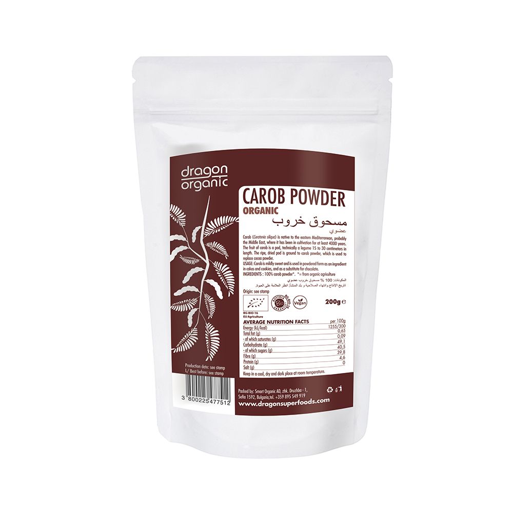 Dragon Superfoods Carob Powder 200G