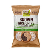 Rice Up Whole Grain Rice Chips Super Seeds Chia & Quinoa 60gm