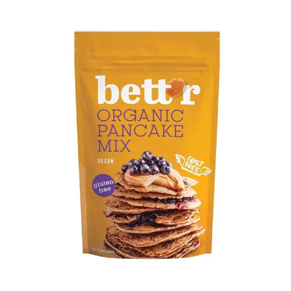 Bett'r Pancake Mix  Organic 400gm