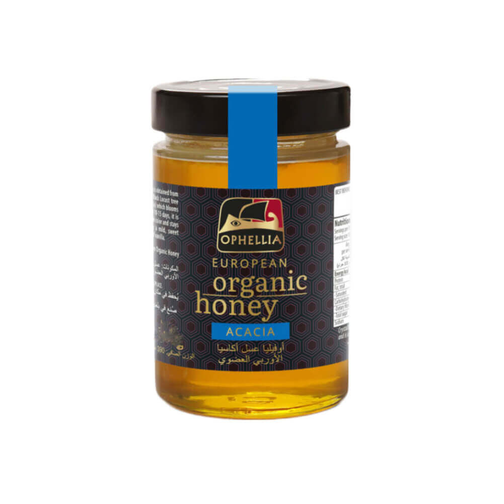 Ophellia Organic Honey Acacia 280gm