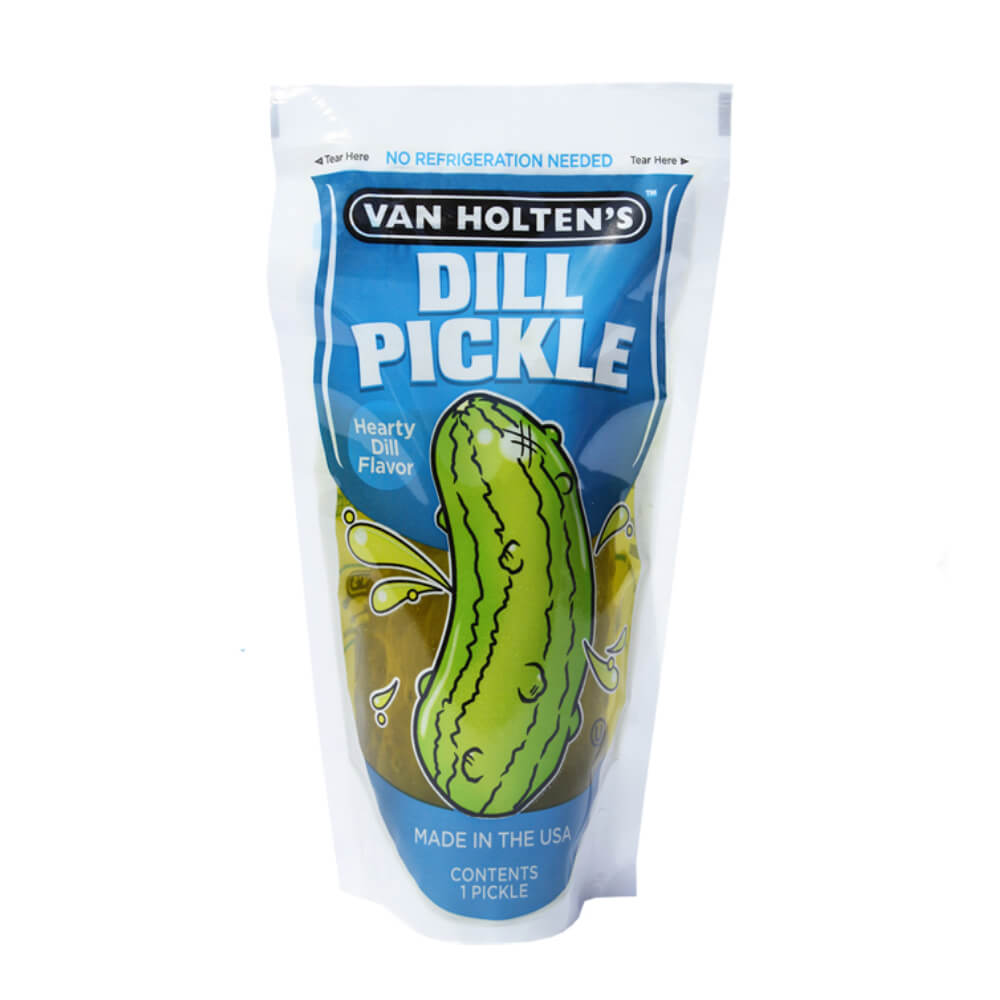 Van Holten'S Jumbo Hearty Dill Pickle In A Pouch 265gm