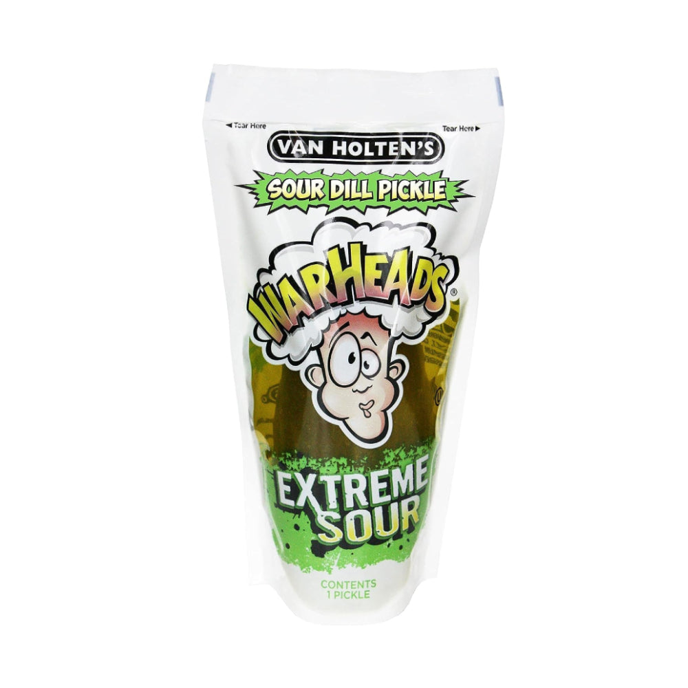 Van Holten'S Warhead Extreme Sour Dill Pickle In A Pouch 265gm