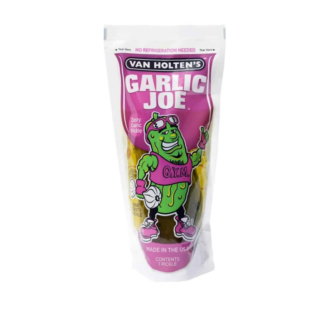 Van Holten'S Garlic Joe Zesty Pickle Pouch 265gm
