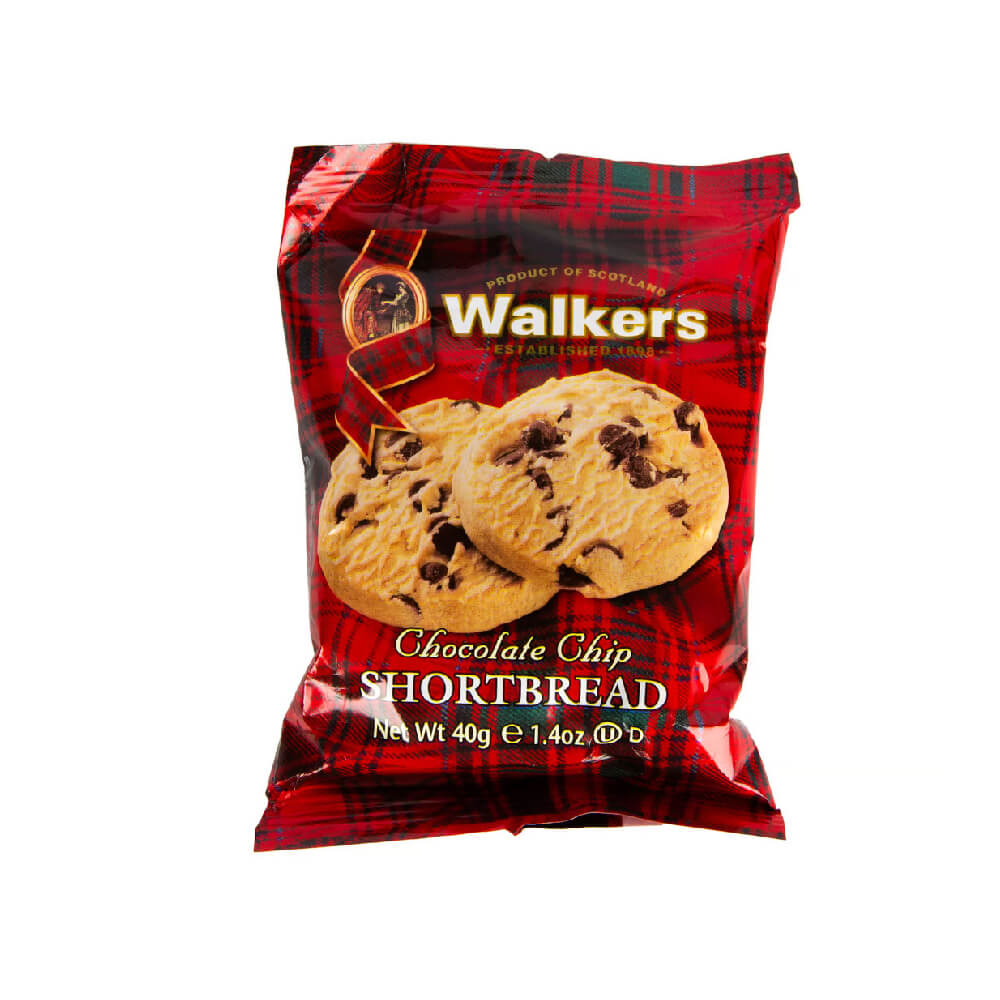 Walkers Shortbread Chocolate Chips Cookies 40gm