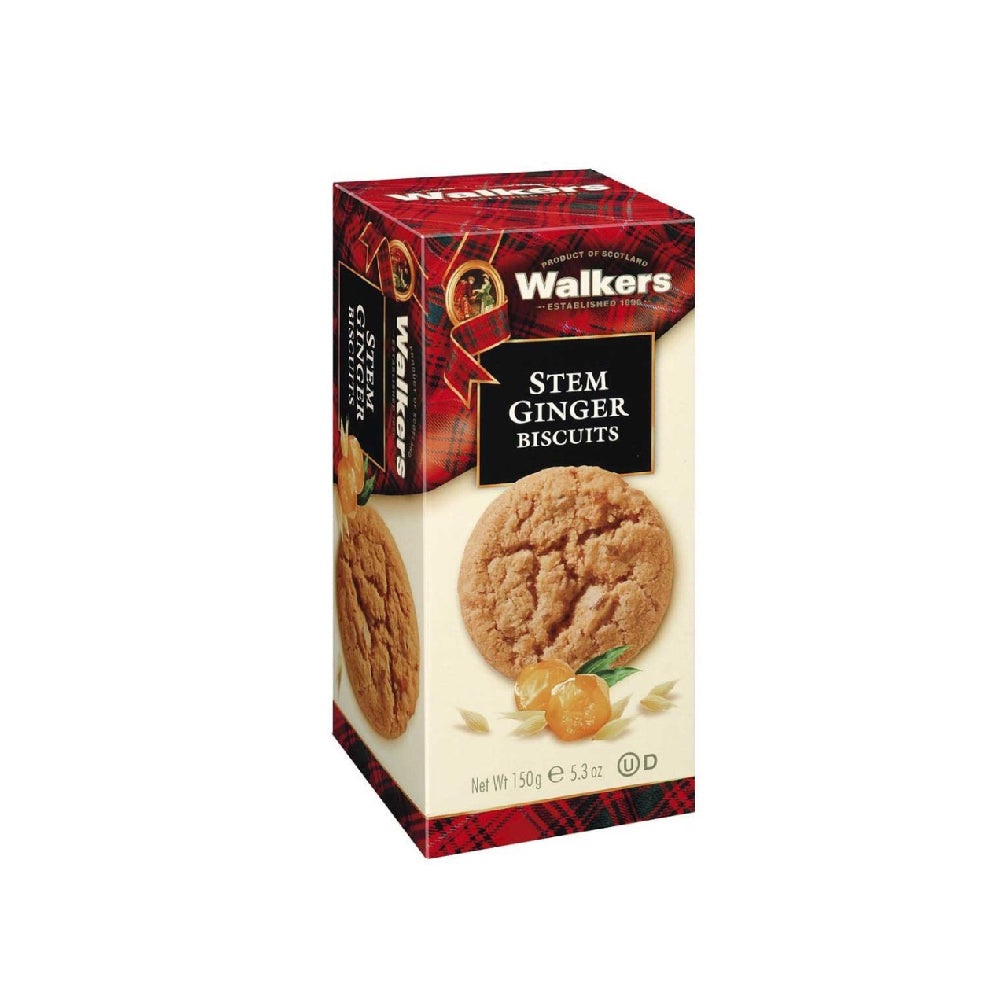 Walkers Stem Ginger Biscuits 150G