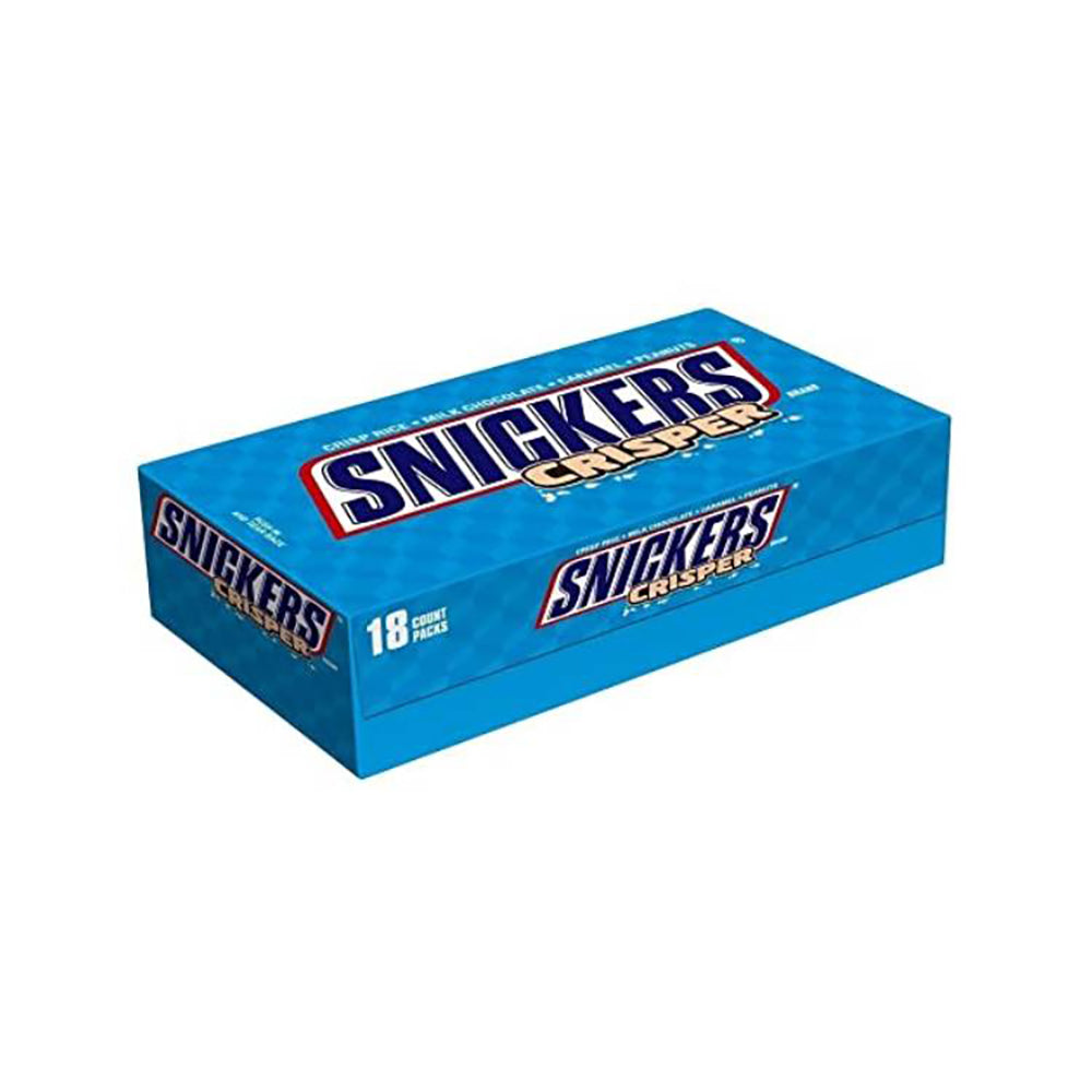 Snickers Chocolate Bar Crisper 40Gx18