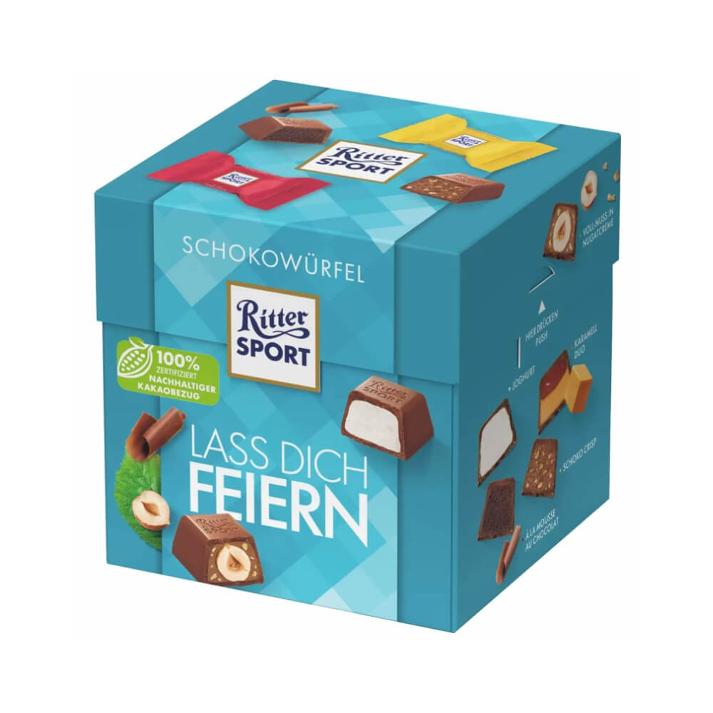 Ritter Sport Choco Cubes You're Amazing Chocolate 176Gm