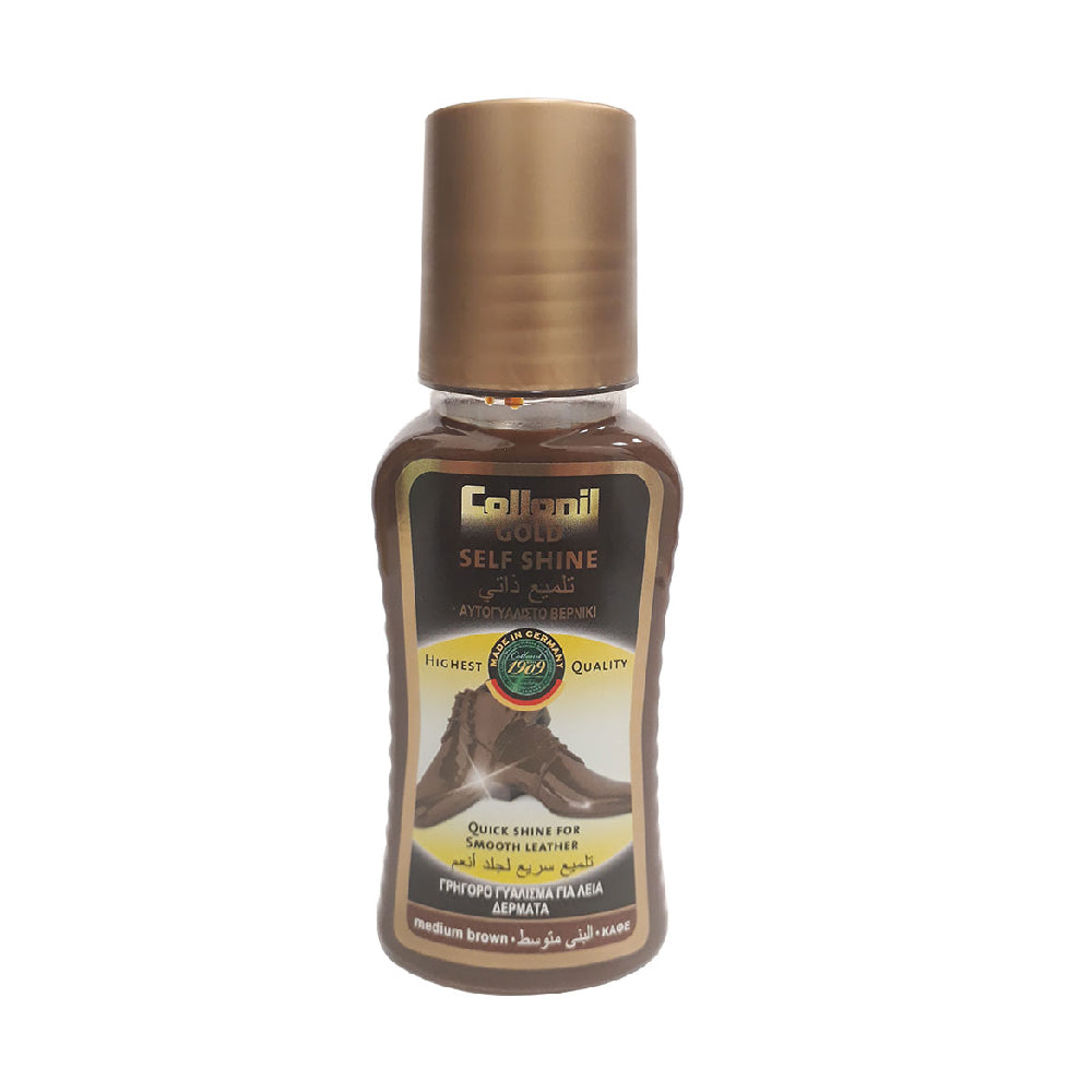 Collonil Gold Self Shine 125ml Brown Plastic