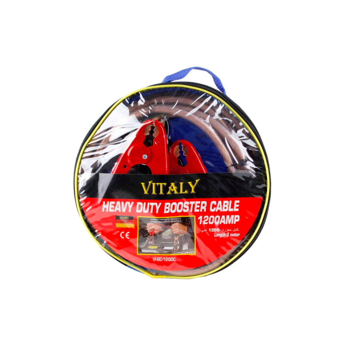 Vitaly Heavy Duty Booster Cable 1200 Amp 3 Meter