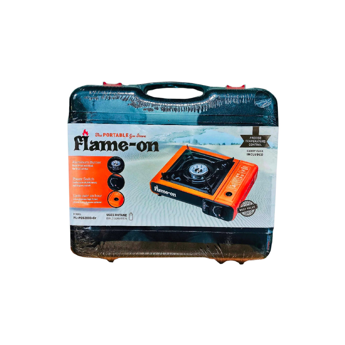 Flame On Camping Portable Gas Stove