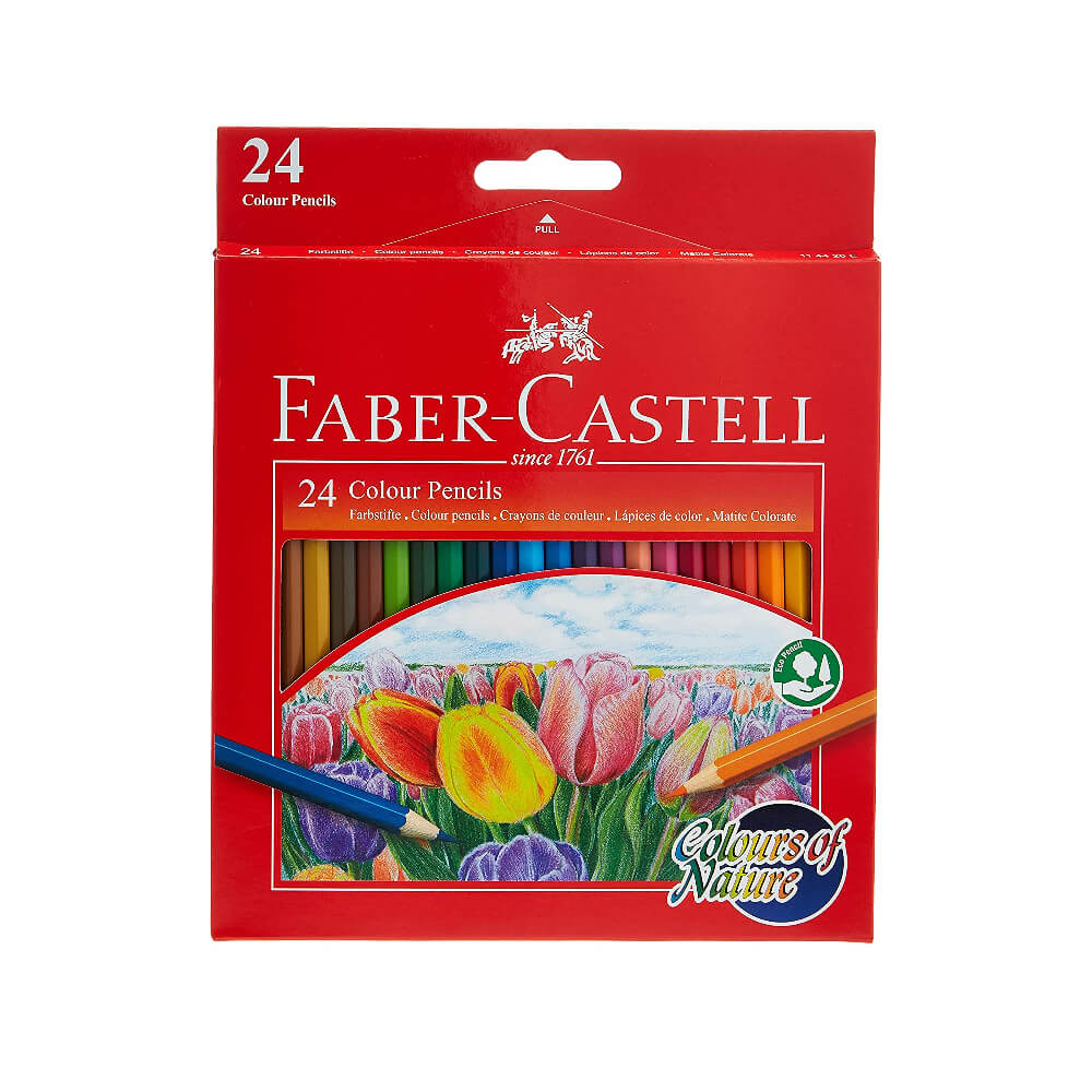 Faber-Castell Colour Pencils 24s