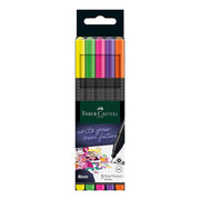 Faber-Castell Grip Fine Pen 0.4Mm Neon 5Colours