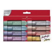 Faber-Castell Highlighter TL 46 Metallic Wallet of 8