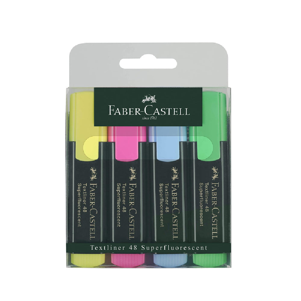 Faber-Castell Classic Highlighter Wallet Of 4