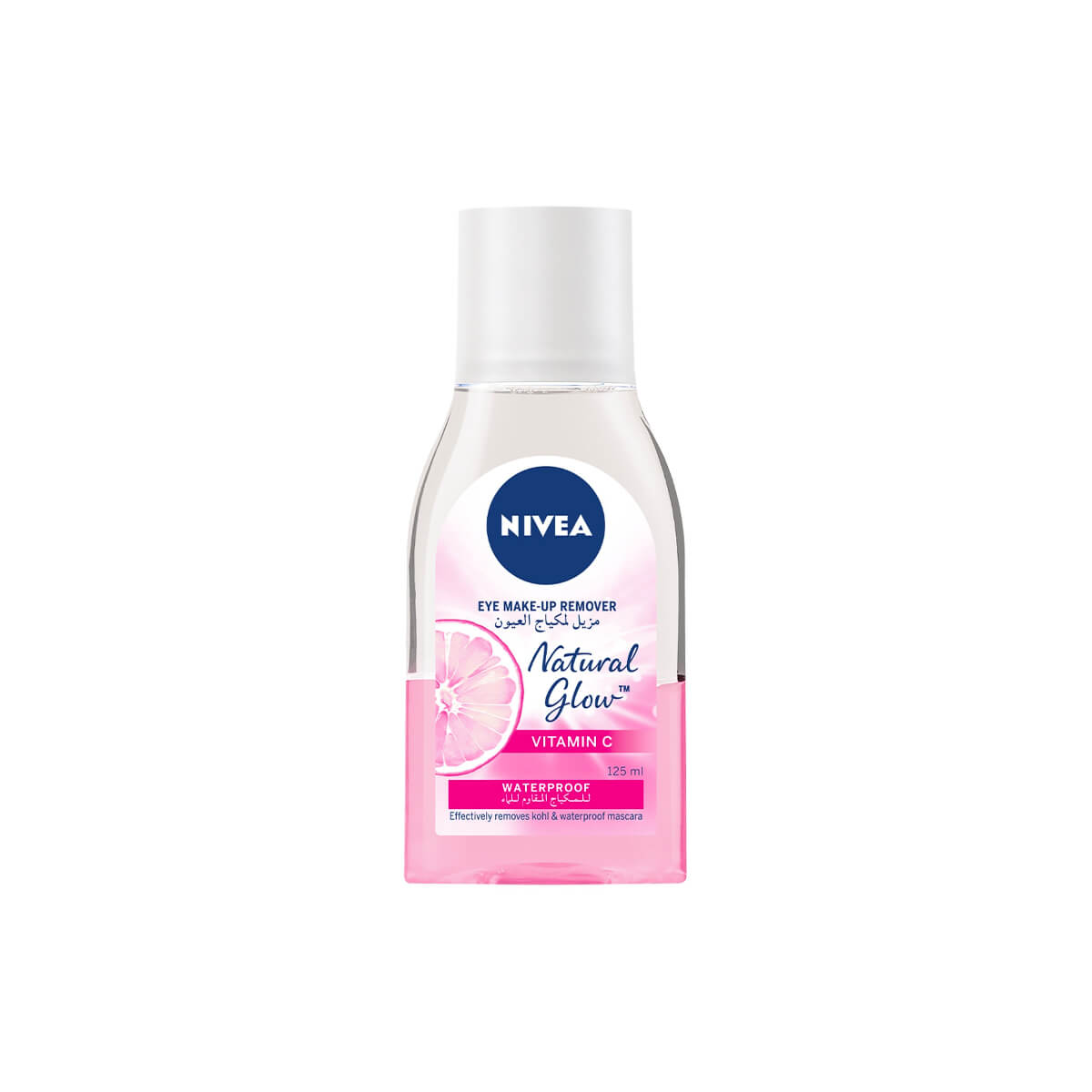 Nivea Natural Glow Eye Makeup Remover 125ml