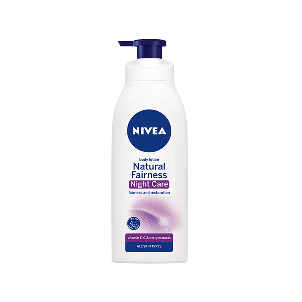 Nivea Body Lotion Natural Fairness NightCare 400ml