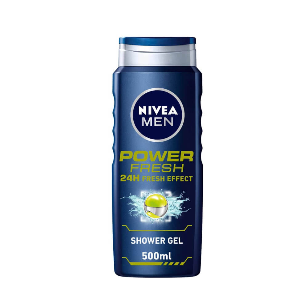 Nivea Men Shower Gel Power Fresh 500ml