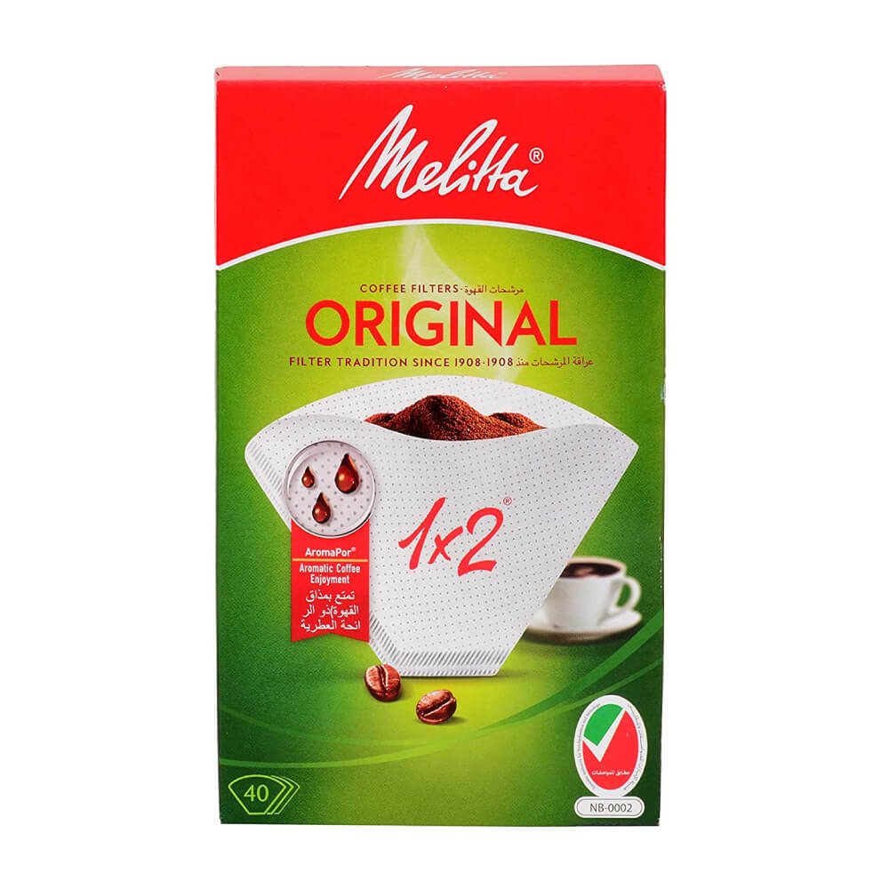Melitta Filter Paper Bag 1x2