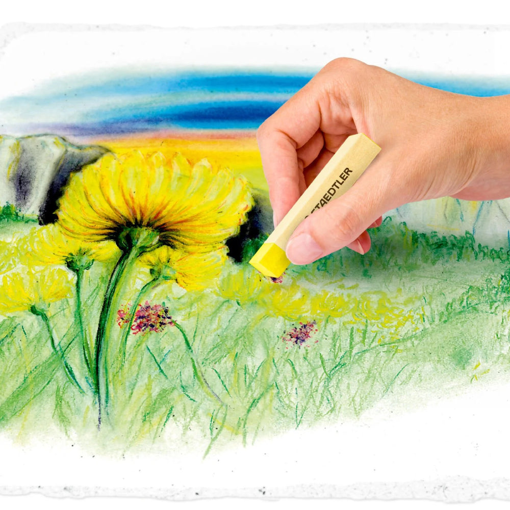 Staedtler Soft Pastel Chalks 10mm 12s Colors